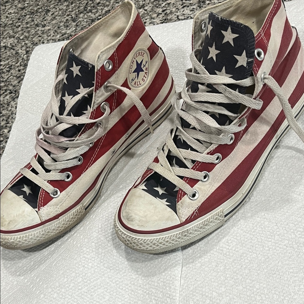 Converse Stars and Stripes High-Tops